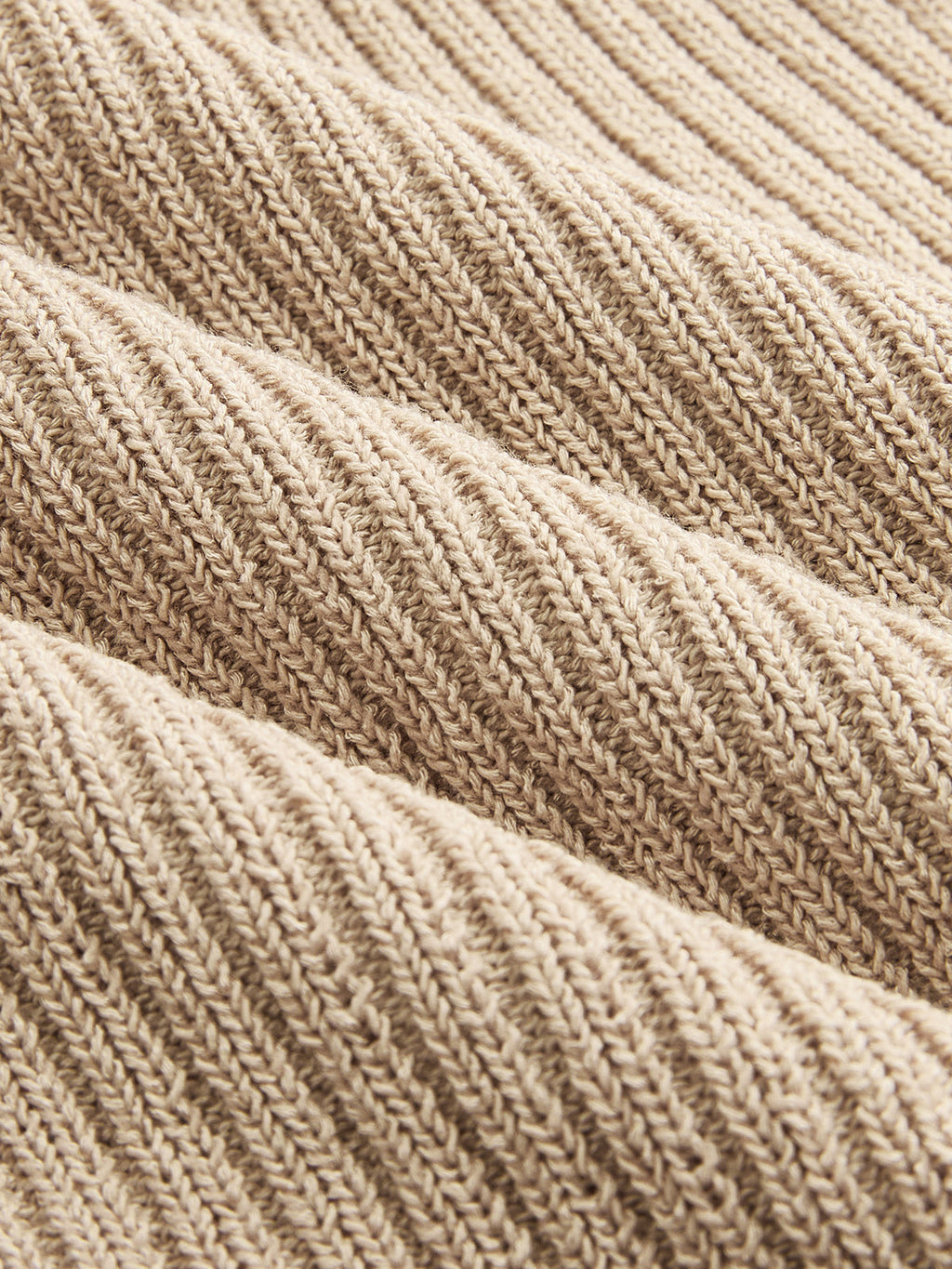 One Shoulder Ribbed Knit Tank Top