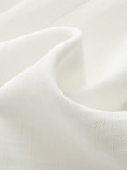 Bow Tie Wrap Linen Wide Leg Pants