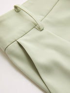 Sleeveless Tie Waist Top & Wide Leg Pants Set