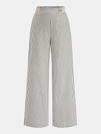 Striped Sleeveless Top & Pants Set