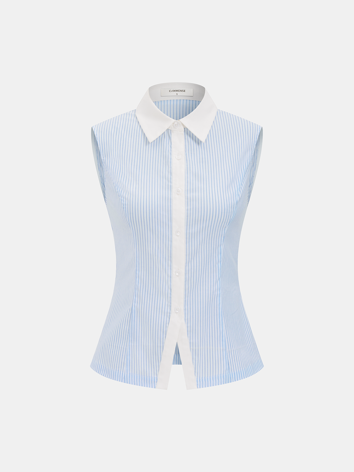 Striped Sleeveless Shirt