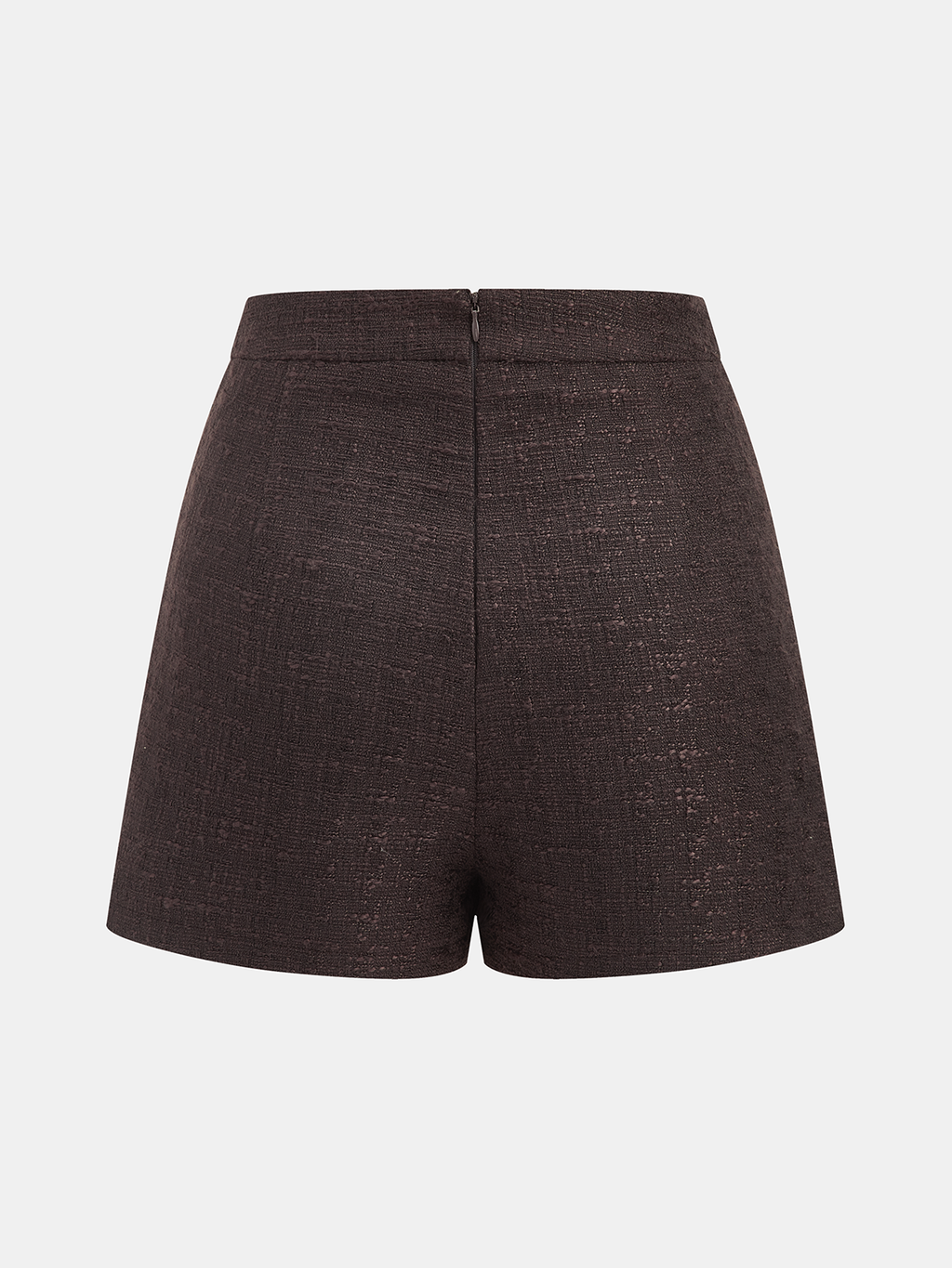 Horsebit Buckle Tweed Shorts