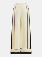 Striped Halter Top & Wide Leg Pant Set