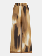 Tie-Dye Shirt & Wide-Leg Pants Set