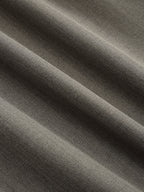 Mid-Waist Wrap-Front Wide-Leg Pants