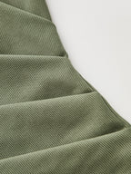 Ruched Mock Neck Short Sleeve Top