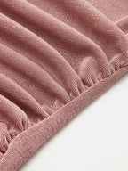 Ruched Mock Neck Fitted Tank Top