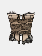 Lace Strapless Corset Top