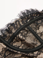 Lace Strapless Corset Top