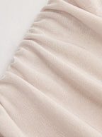 Asymmetric Neckline Ruched Tank Top