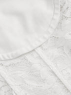 Lace Corset Short Sleeve T-Shirt