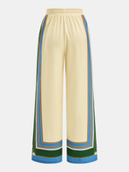 Geometric Print Cami Top & Wide Leg Pants Set