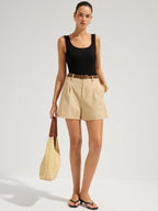 Bra-Free Backless Square Neck Bodysuit