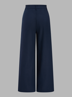 Cotton Linen Belted Strapless Top & Pants Set