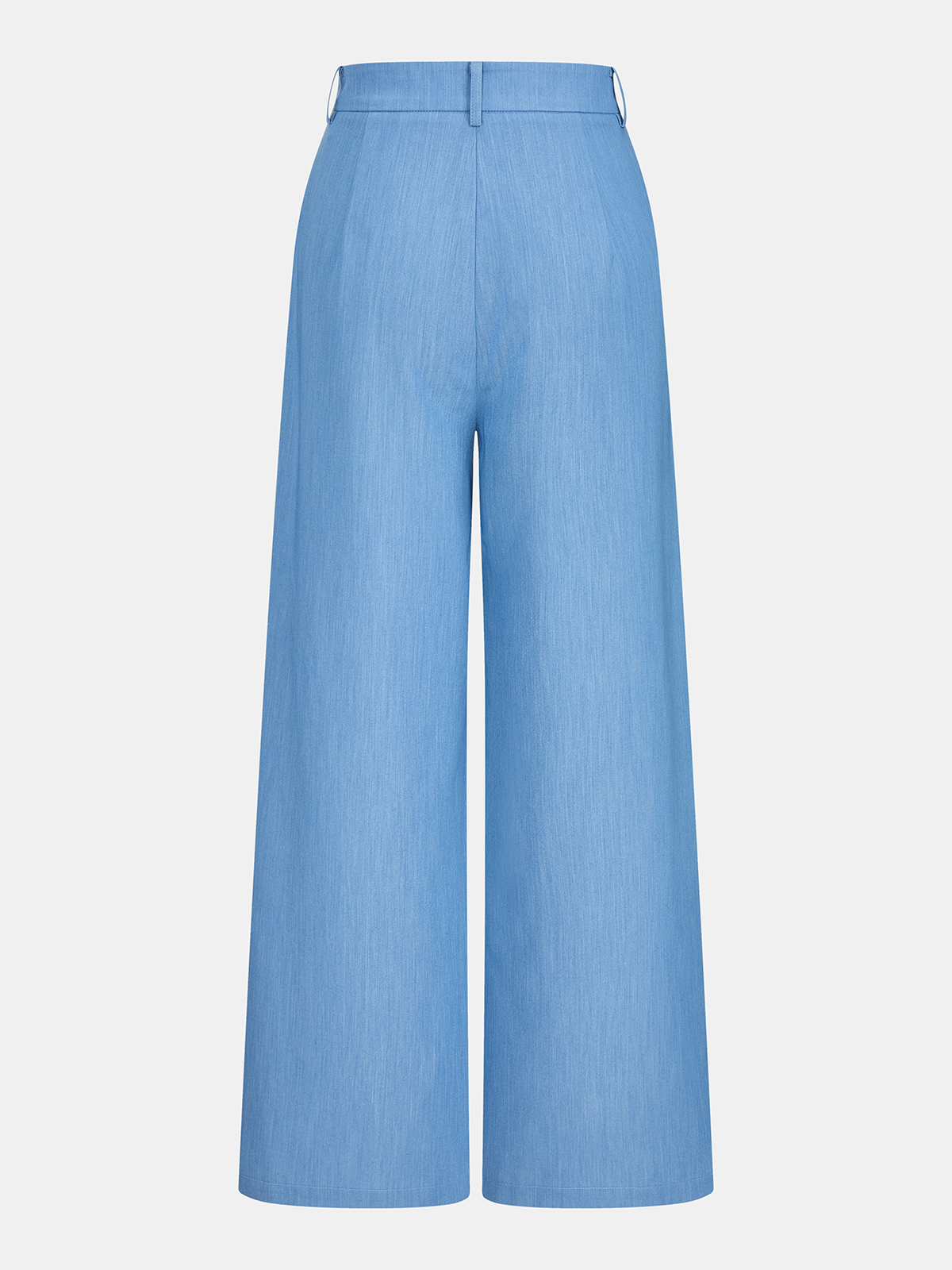 Belted Sleeveless Top & Wide Leg Pants Set