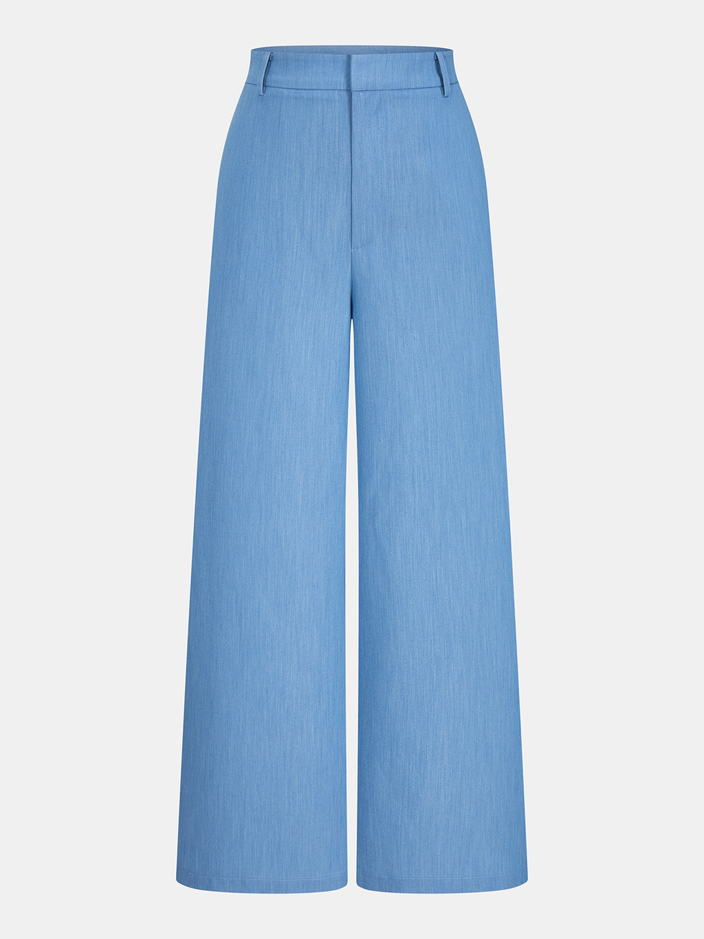 Belted Sleeveless Top & Wide Leg Pants Set