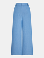 Belted Sleeveless Top & Wide Leg Pants Set