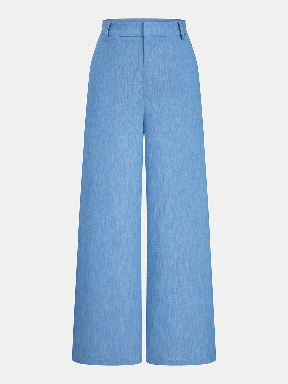 Belted Sleeveless Top & Wide Leg Pants Set