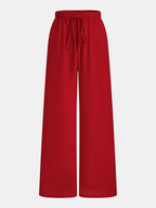 Cotton Linen Asymmetrical Top & Pants Set