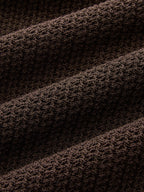 V Neck Button Down Knit Vest & Pants Set