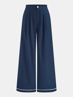 Cotton Linen Cami Top & Wide Leg Pant Set