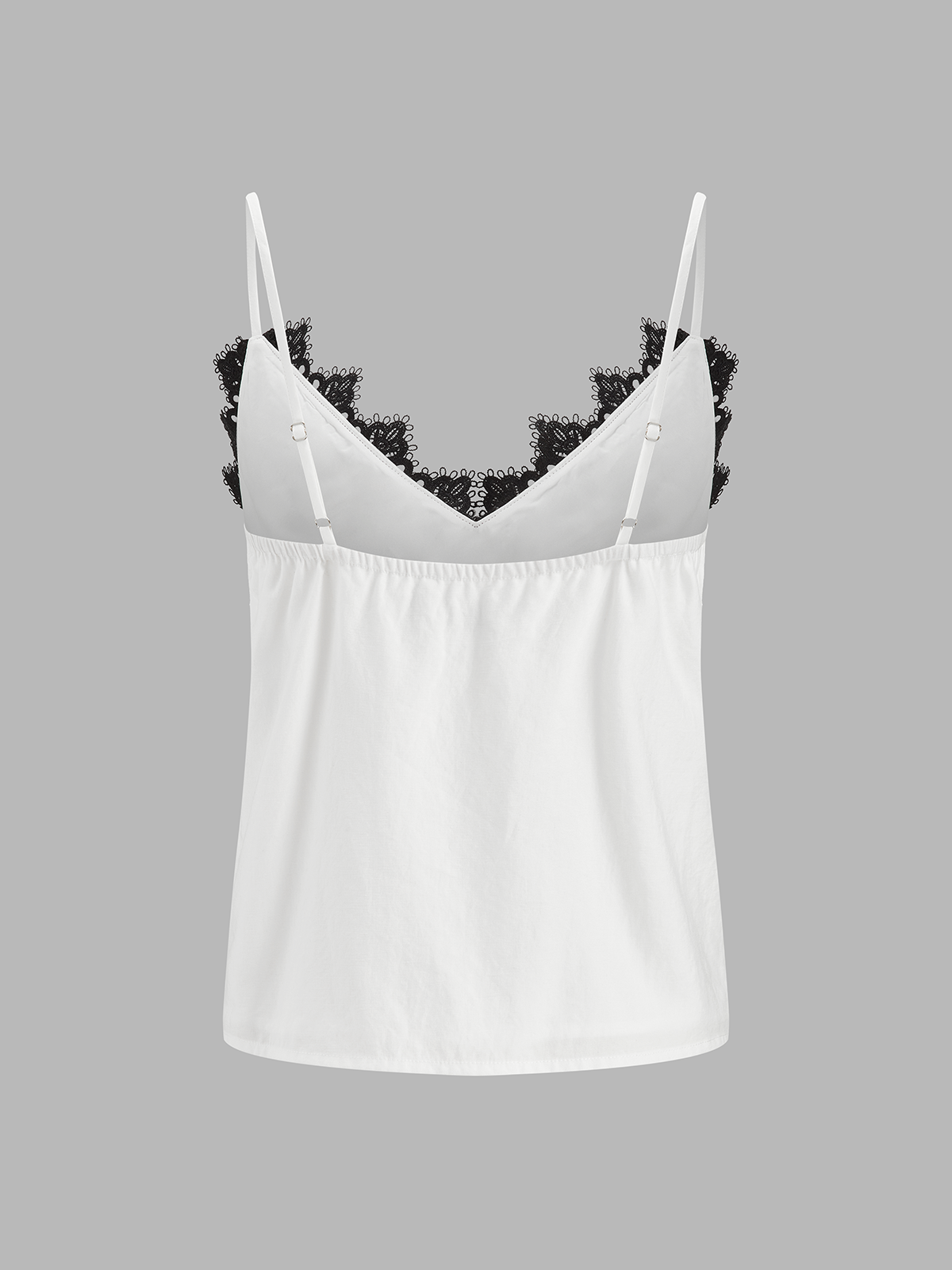 Lace Trim Cami Top & Wide Leg Pants Set