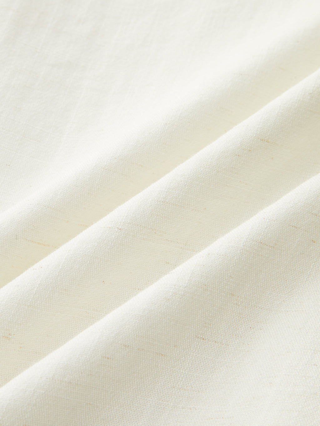 Lace Trim Linen Blend Wide Leg Pants