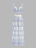 Printed Cami Top & Wide Leg Pants Set