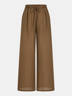 Halter Neck Top & Wide Leg Pants Set