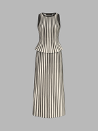 Striped Knit Co-ord Set
